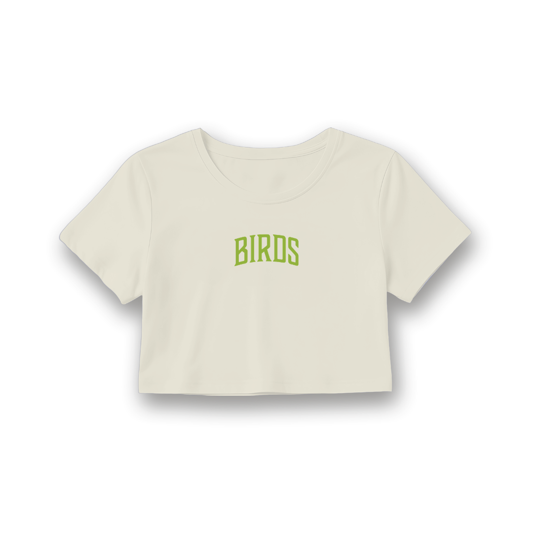 Birds Arc Crop Tee