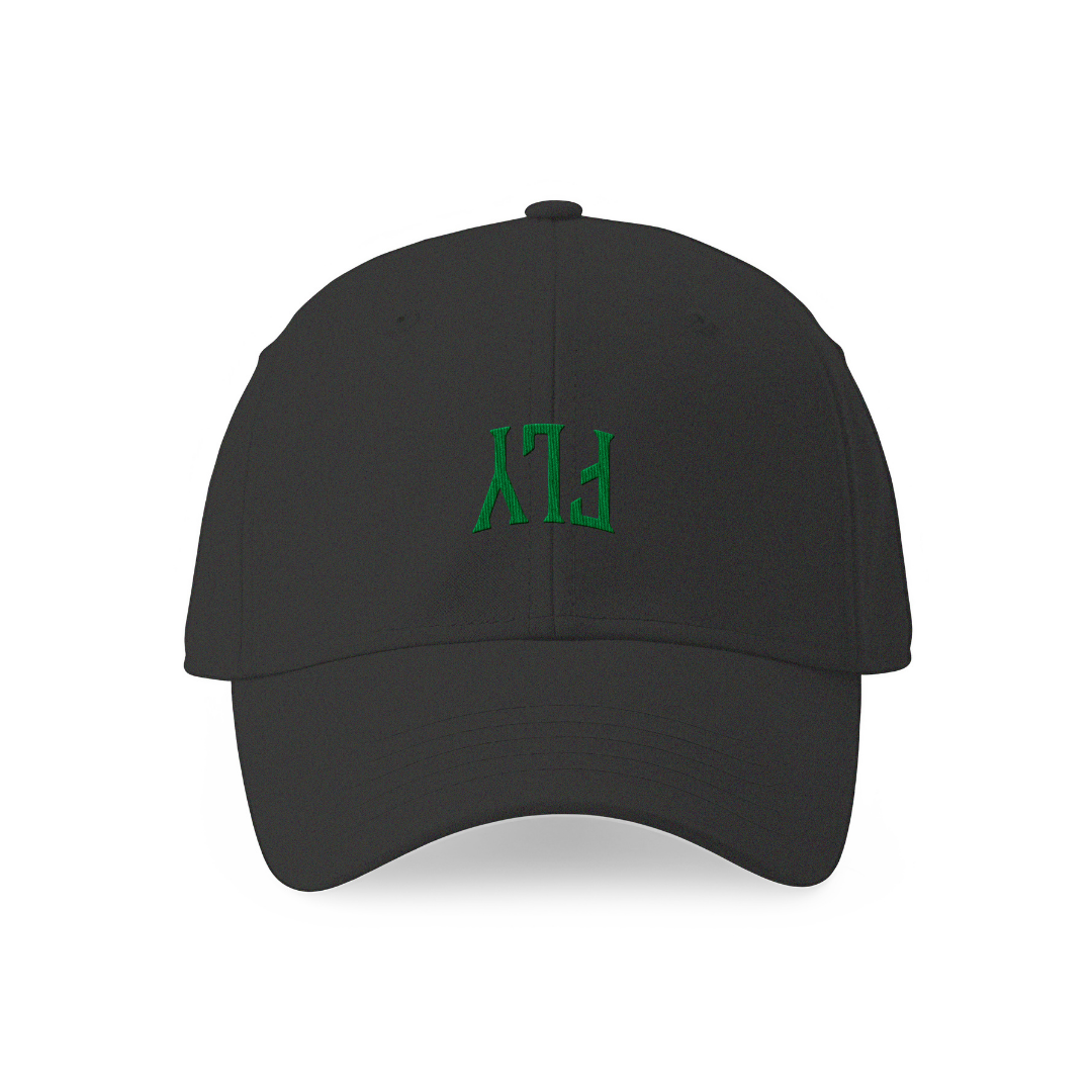 Kelly Green Embroidery Dad Hat