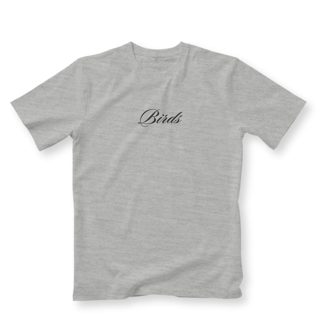 Birds Script Supima Tee